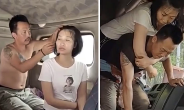 Đưa vợ đi làm cùng để chăm sóc