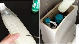 Đặt chai nhựa vào bể chứa nước của bồn cầu, lợi ích tuyệt vời, cả đàn ông và phụ nữ đều cần