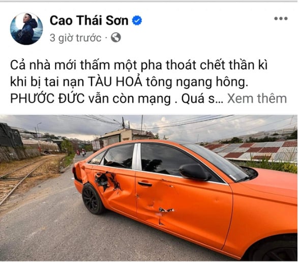 Xe sang nát hông khi chạm với tàu lửa, Cao Thái Sơn: Đây là bài học